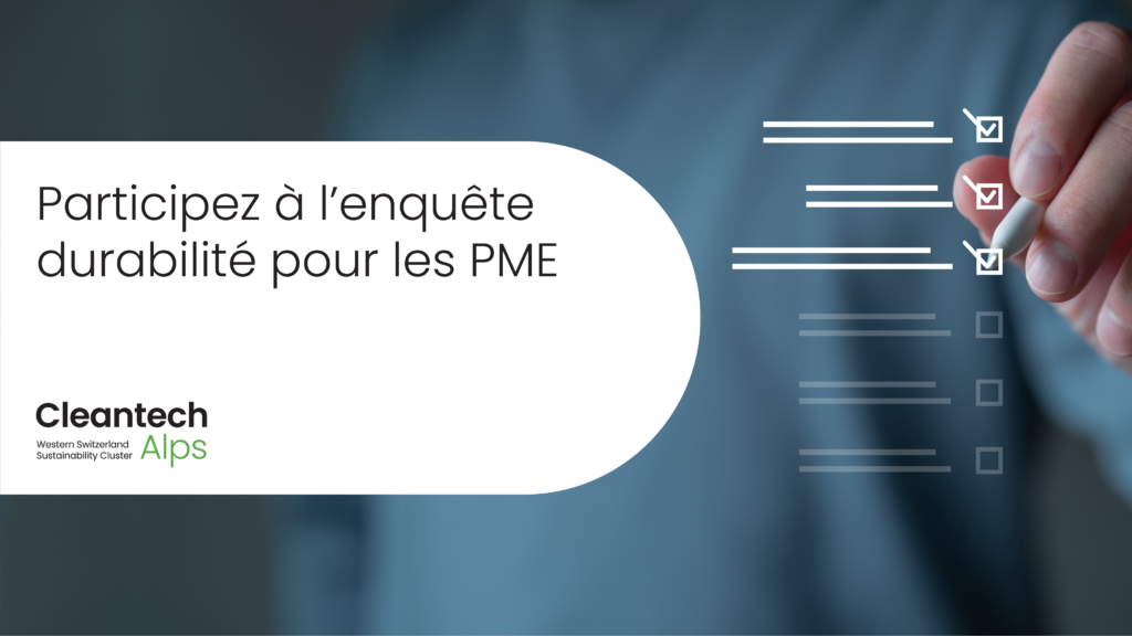 Participez à l’enquête sur la durabilité et la décarbonation dans les PME !