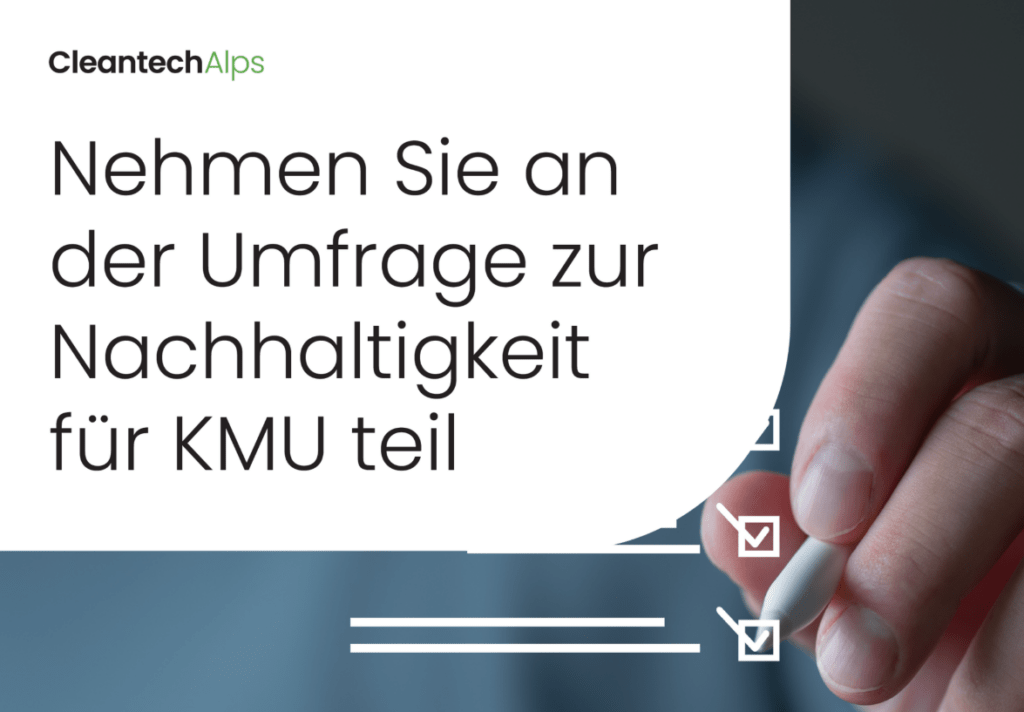 Beteiligen Sie sich an der Umfrage zu Nachhaltigkeit und Dekarbonisierung in KMU!
