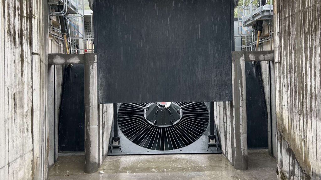 Première turbine à basse chute VLH de Suisse installée à Martigny-Bourg !